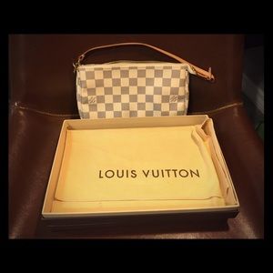 Louis Vuitton Paris White Purse